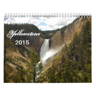 イエローストーン国立公園のカレンダー2015年 カレンダー