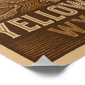 イエローストーン国立公園のポスター – 風光明媚な壁画 ポスター (角)