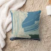 イエローストーン国立公園の旅行ポスター クッション (ブランケット)