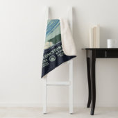 イエローストーン国立公園の旅行ポスター シェルパブランケット (インサイチュ)