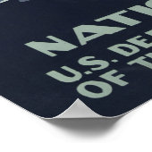 イエローストーン国立公園の旅行ポスター ポスター (角)