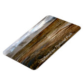 イエローストーン国立公園の火山活動 マグネット (左側)