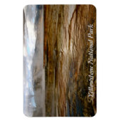 イエローストーン国立公園の火山活動 マグネット (縦)