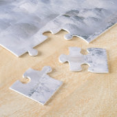 イエローストーン国立公園のMinerva台地 ジグソーパズル (側面)