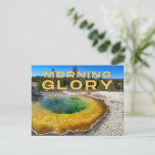 イエローストーン国立公園はがき ポストカード (スタンド正面)