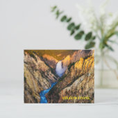 イエローストーン国立公園はがき ポストカード (スタンド正面)