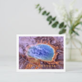 イエローストーン国立公園はがき ポストカード (スタンド正面)