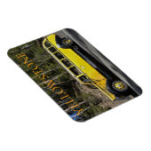 イエローストーン国立公園イエローヒストリックバスツアー マグネット (右側)