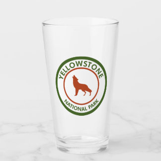 イエローストーン国立公園ウルフ タンブラーグラス