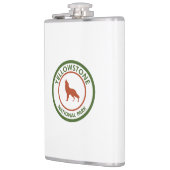 イエローストーン国立公園ウルフ フラスク (左)