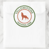 イエローストーン国立公園ウルフ ラウンドシール (バッグ)