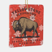 イエローストーン国立公園オーナメント セラミックオーナメント (右)