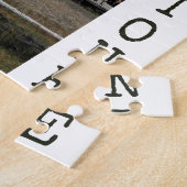 イエローストーン国立公園オールド忠実パズル ジグソーパズル (側面)