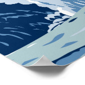 イエローストーン国立公園オールド忠実ヴィンテージ ポスター (角)