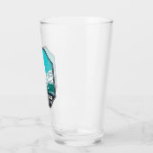 イエローストーン国立公園キャッスルゲイザーヴィンテージ タンブラーグラス (左)