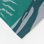 イエローストーン国立公園キャッスルゲイザーヴィンテージ フリースブランケット (角)