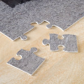 イエローストーン国立公園クリスマスの挨拶 ジグソーパズル (側面)