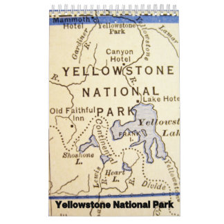 イエローストーン国立公園コレクションウォールカレンダー カレンダー