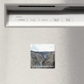 イエローストーン国立公園スクエアマグネット マグネット (インサイチュ (食洗機))