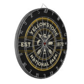 イエローストーン国立公園ダーツボード ダーツボード (正面左)