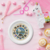 イエローストーン国立公園テーマパーティー ペーパープレート (パーティー)