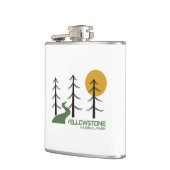 イエローストーン国立公園トレイル フラスク (左)