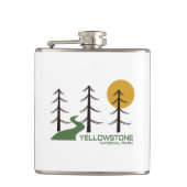 イエローストーン国立公園トレイル フラスク (正面)