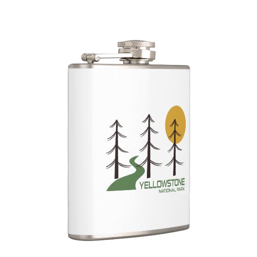 イエローストーン国立公園トレイル フラスク (右)