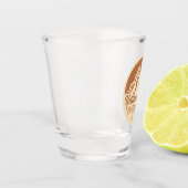 イエローストーン国立公園ハイキングキャンプ ショットグラス (左)