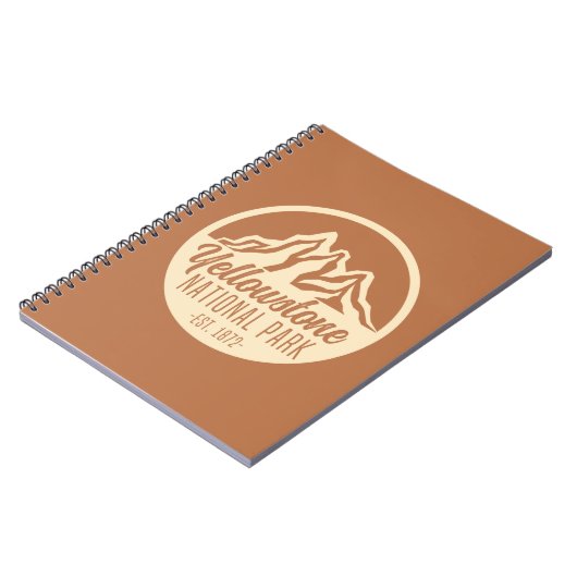 イエローストーン国立公園ハイキングキャンプ ノートブック (左側)