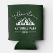 イエローストーン国立公園ハイキングキャンプ 缶クーラー (裏面)