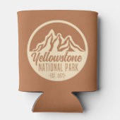 イエローストーン国立公園ハイキングキャンプ 缶クーラー (裏面)