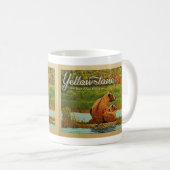 イエローストーン国立公園ベアーズヴィンテージ コーヒーマグカップ (正面右)