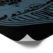 イエローストーン国立公園ベア自然ハイキングオウド ポスター (角)