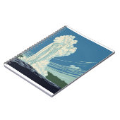 イエローストーン国立公園ポスター ノートブック (左側)