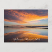 イエローストーン国立公園モンタナポストカード ポストカード (正面)