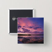 イエローストーン国立公園ワイオミング州米国 缶バッジ (正面&裏面)