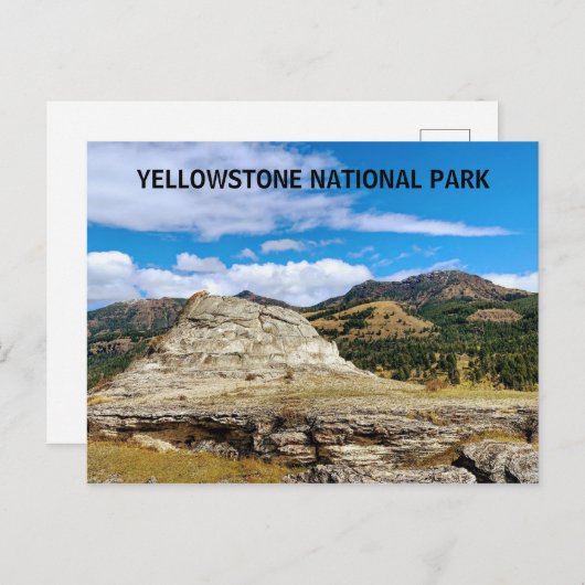 イエローストーン国立公園ワイオミング ポストカード (正面/裏面)