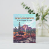 イエローストーン国立公園ワイオミンビゾンカード (スタンド正面)