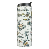 イエローストーン国立公園ワイルドライフパターン タンブラー (回転左)