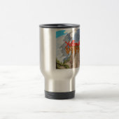 イエローストーン国立公園ヴィンテージポスター トラベルマグ (中央)