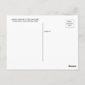 イエローストーン国立公園下秋 ポストカード (裏面)