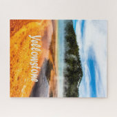 イエローストーン国立公園山自然動物 ジグソーパズル (横)