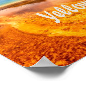 イエローストーン国立公園山自然動物 ポスター (角)