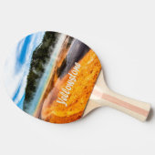 イエローストーン国立公園山自然動物 卓球ラケット (横)