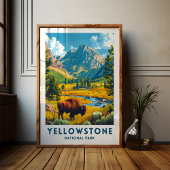 イエローストーン国立公園旅行プリントポスターUSA ポスター