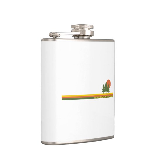 イエローストーン国立公園松の木日 フラスク (右)