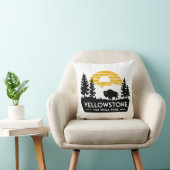 イエローストーン国立公園枕 クッション (椅子)