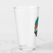 イエローストーン国立公園泥火山ヴィンテージ タンブラーグラス (右)