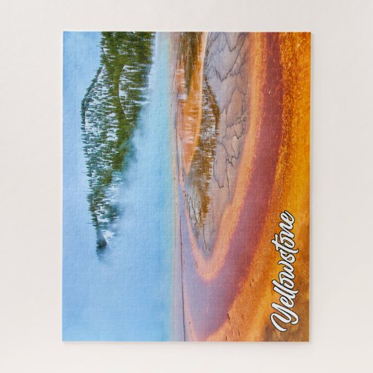 イエローストーン国立公園統一された州 ジグソーパズル (縦)